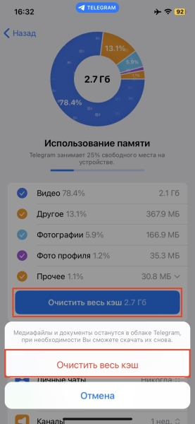 15 способов очистить память на iPhone и iPad