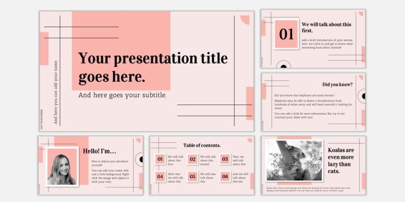20 полезных и эстетичных шаблонов для PowerPoint и «Google Презентаций»